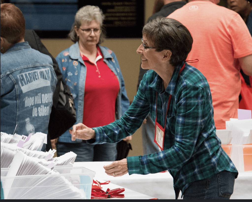 Registration table